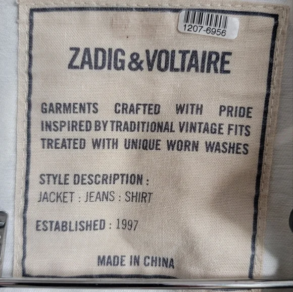 Flawed Zadig and Voltaire Cavi Camo Jacket - Picture 10 of 10